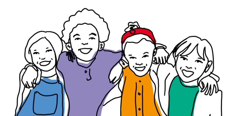 Gruppe von Kindern