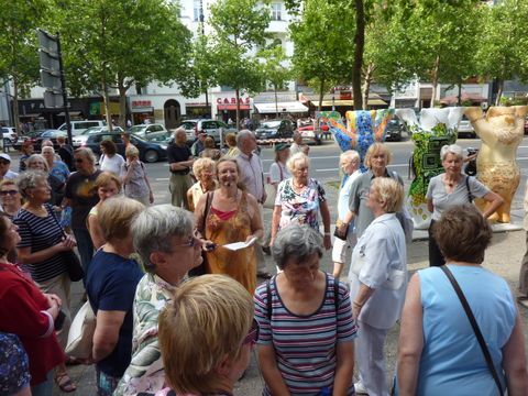 Vor dem Kudamm-Karree, Foto: KHMM