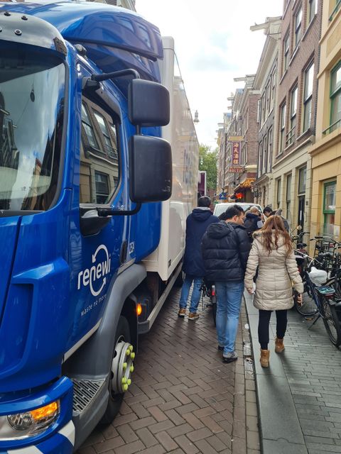 Logistikherausforderungen in der Innenstadt (Bild: Katharina Zapf)