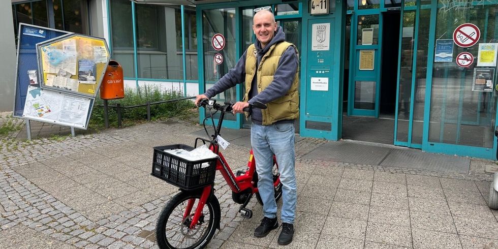 Das neueste Dienstrad im Bezirksamt Friedrichshain-Kreuzberg