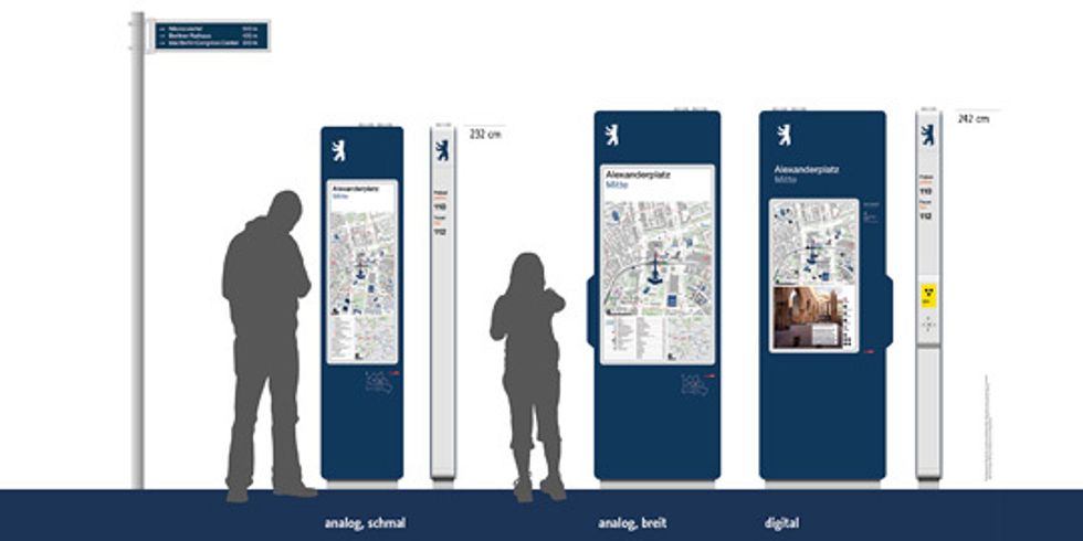 Visualisierung Infostelen (Arbeitsstand)