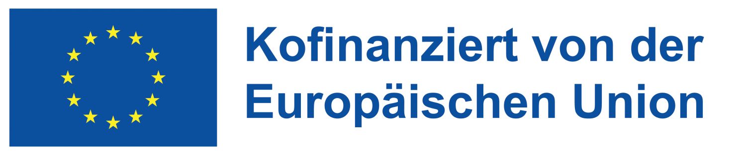 Logo Kofinanzierung von der Europäischen Union