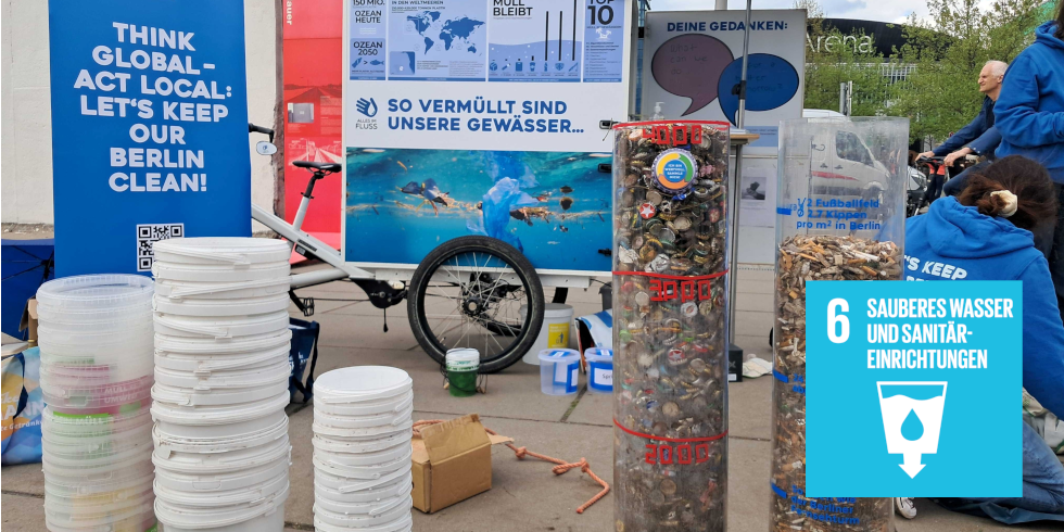 Für die Initiative „ALLES IM FLUSS“ ist die Sauberkeit der Gewässer und öffentlichen Räume Herzenssache, deshalb haben sie Kippen und Kronkorken der Kampf angesagt