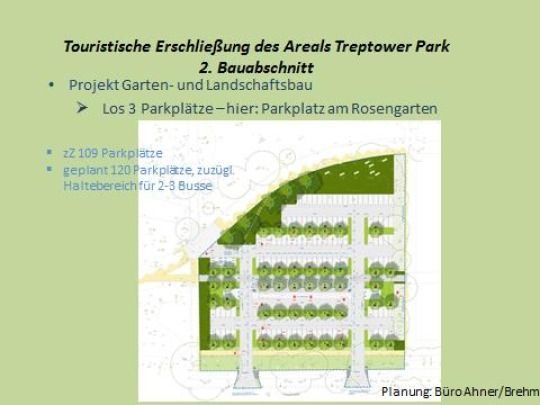 2. Bauabschnitt - Los 3 Parkplätze (Rosengarten)