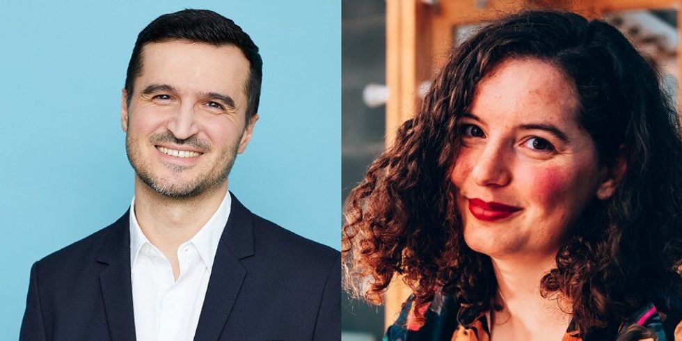 Co-CEO Reza Memari and Studio Director and Producer Mafalda Duarte