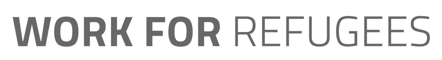 Logo Work for refugees