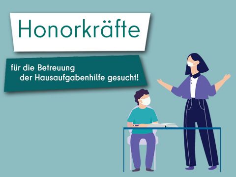 Honorarkräfte für die Hausaufgabenhilfe gesucht