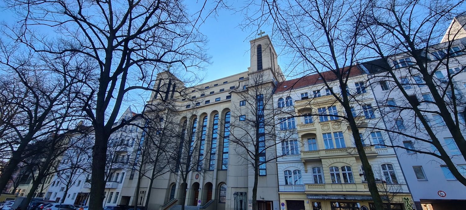 Start an der Kirche St. Kamillus.