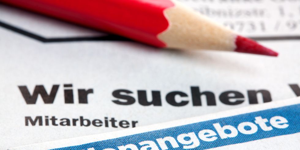 Zeitungsinserat - Stellenangebote