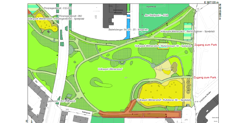 Sanierungen im Volkspark Wilmersdorf