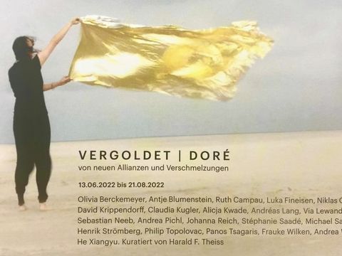 Vernissage der Ausstellung 'V E R G O L D E T - D O R É - von neuen Allianzen und Verschmelzungen'