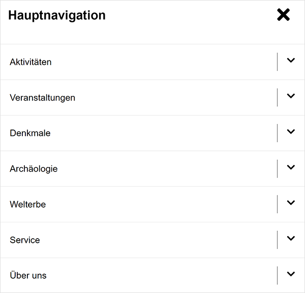 Hauptnavigation