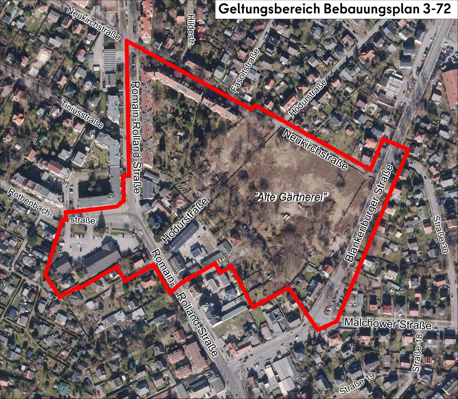 Bebauungsplan 3-72 (Alte Gärtnerei Heinersdorf)