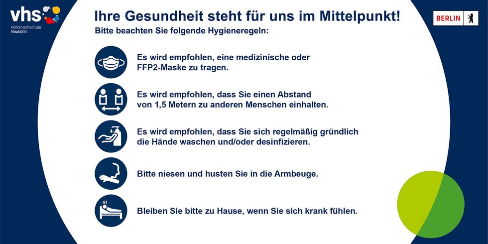 Hygieneregeln 07.06.2022 Aktuelles