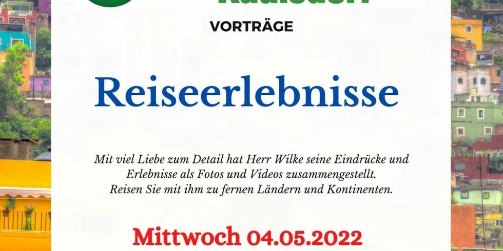 Plakat Reiseerlebnisse mit Herrn Wilke - Mexiko