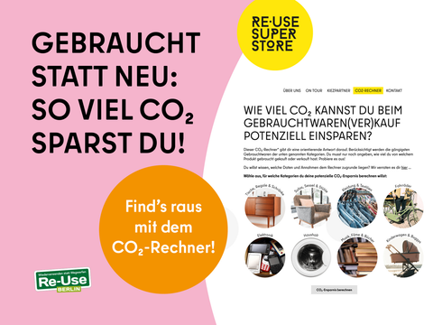 CO₂-Rechner von Re-Use Berlin