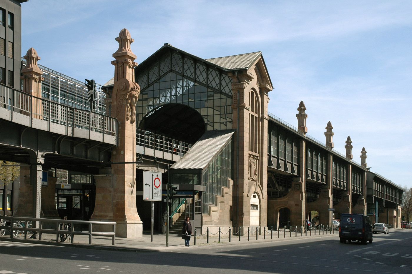 Hochbahn, U-Bahnhof Bülowstraße