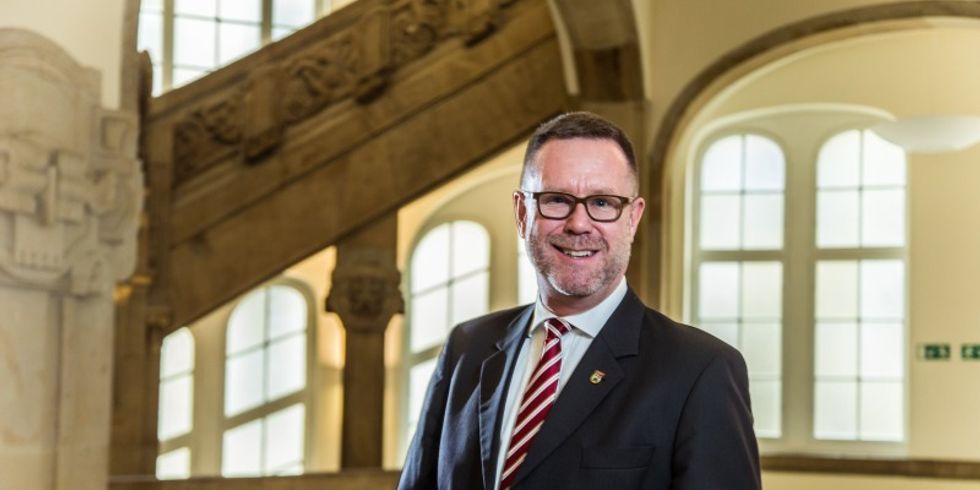 Bezirksbürgermeister Reinhard Naumann