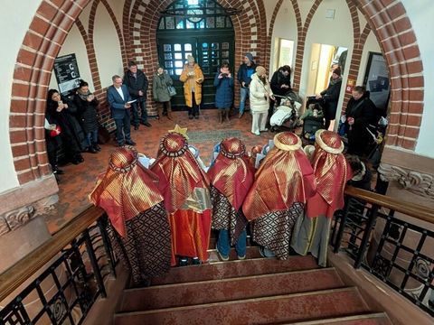 Sternsinger segnen das Rathaus Köpenick 2026