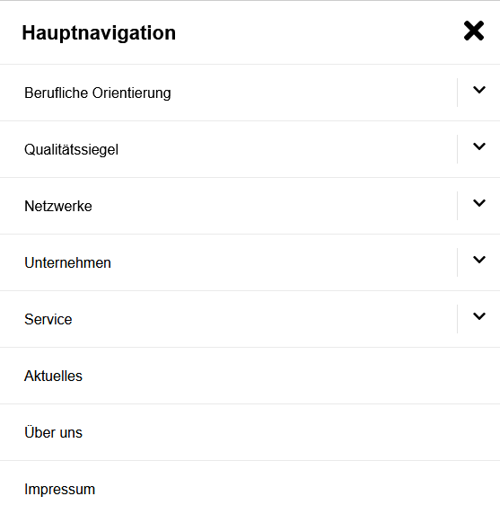 Hauptnavigation Partner Schule Wirtschaft