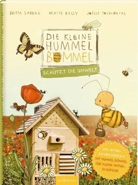 Die kleine Hummel Bommel schützt die Umwelt