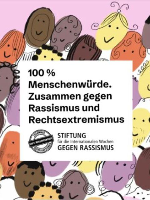 Logo Stiftung gegen Rassismus / Motto 2026 