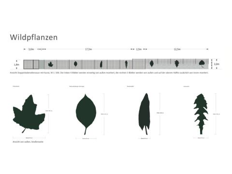 Entwurf: "Wildpflanzen“ von Monika Götze (Bild: Monika Götze )
