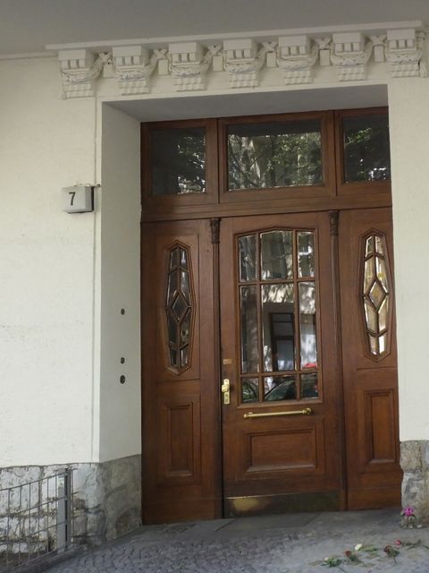 Hausansicht Xantener Str. 7 (Bild: Stolpersteine-Initiative CW, Hupka)