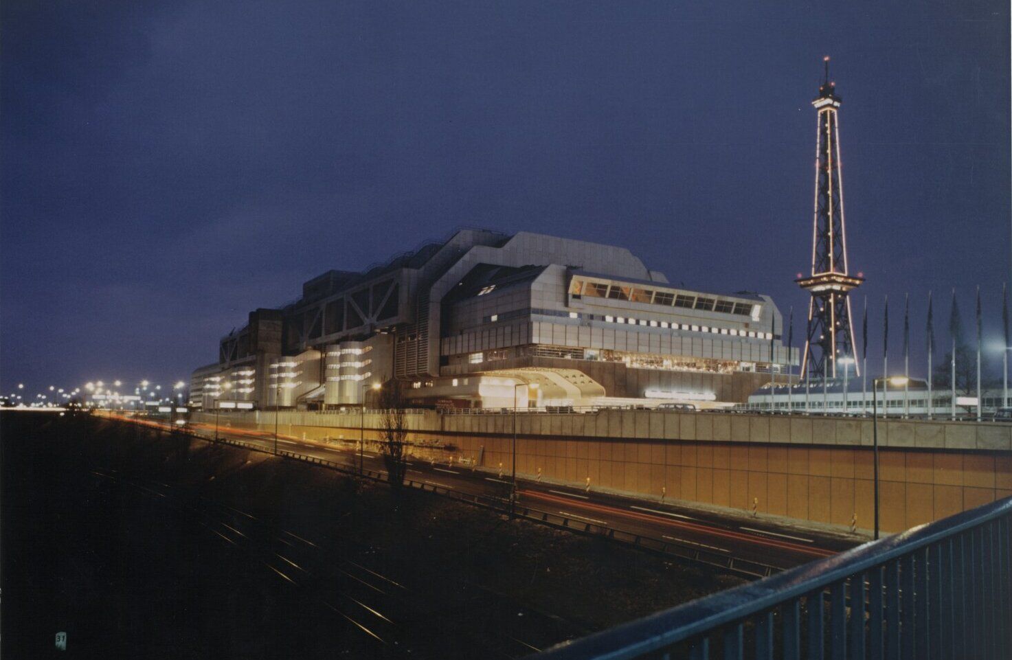 The ICC at night