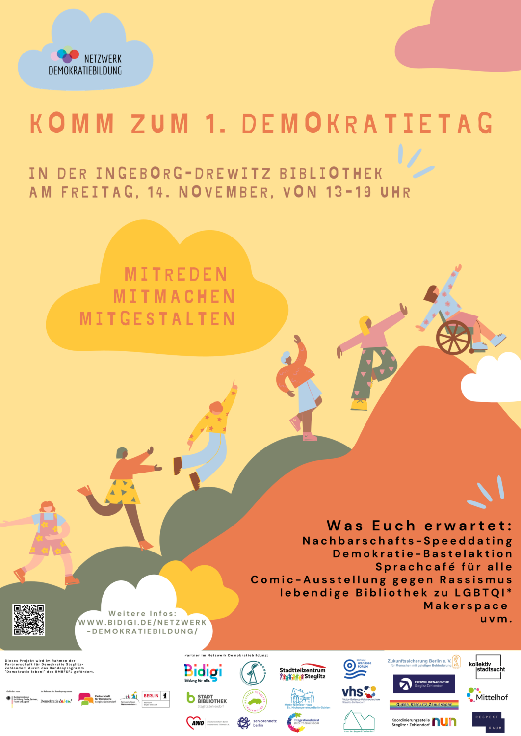 Plakat Demokratietag