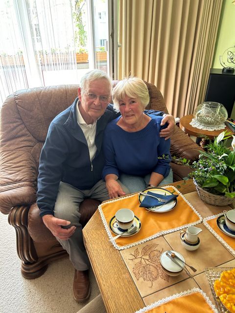 Eheleute Schal an ihrem 65. Hochzeitstag (Bild: BA Reinickendorf)