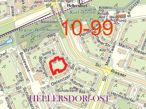 Übersichtskarte zum Bebauungsplan 10-99