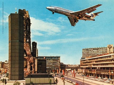Fotomontage des Alfred-Ziethen-Verlags aus dem Jahr 1971