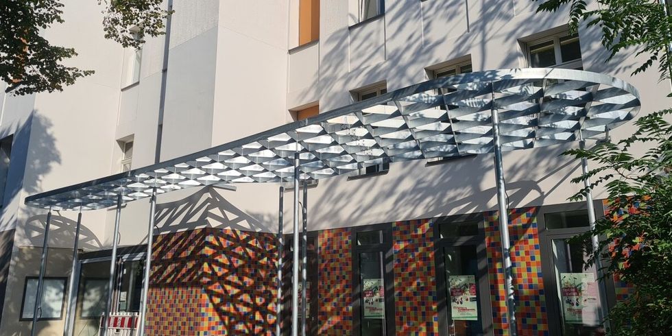 Das Pangea-Haus im neuen Anstrich