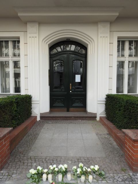 Hauseingang Holsteinische Straße