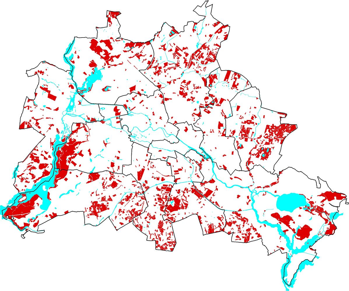Fig. 10: Areas assigned to the category “very high protection level“