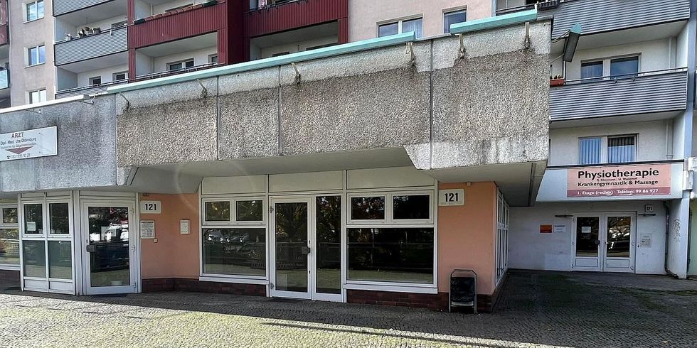 Der zukünftige Standort des Stadtteilzentrums „Helle Terrasse“