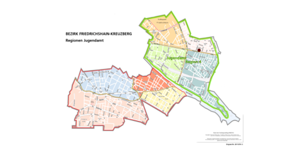 Karte Jugendamt - Region 4/5
