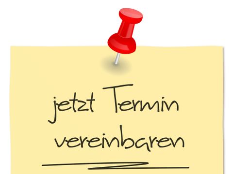 Notizzettel Termin vereinbaren