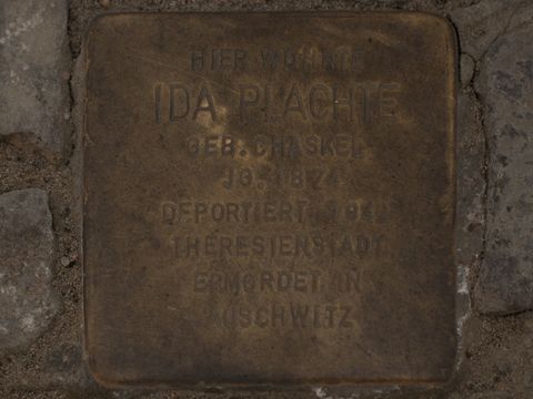 Stolperstein Ida Plachte