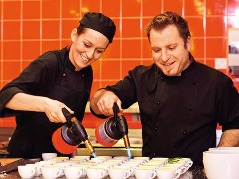 Mitarbeitende in der Gastronomie