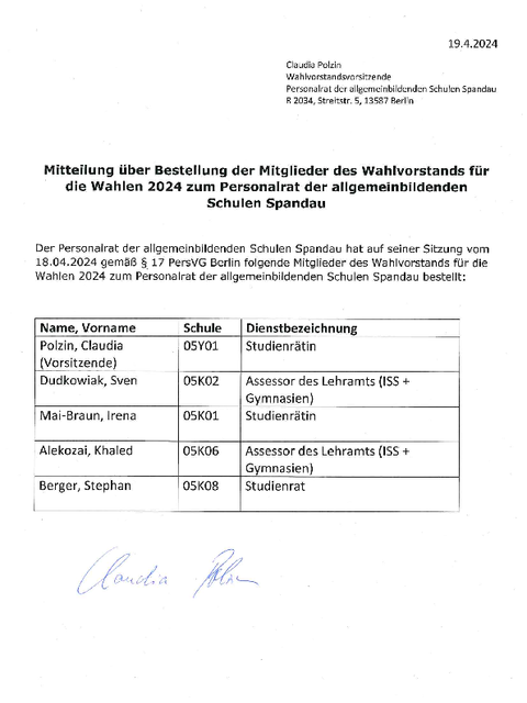 (Bild: WV PR-Wahlen Spandau)