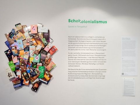 Ausstellungsansicht Tempelhof Museum (Bild: Franke | Steinert GmbH Ausstellungsgestaltung für Museen)