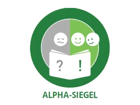 Alpha Siegel des GBZ Berlin, Grundbildungszentrum Berlin