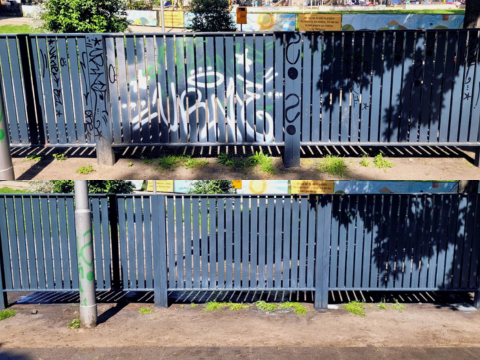 Graffitti Beseitigung SGA