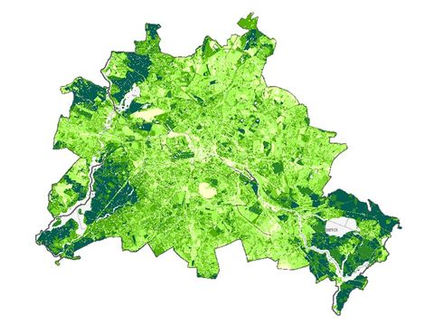 Karte Berlin
