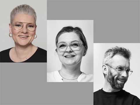 Melanie Jung, Ola Bielesza und Robert Friedrich
