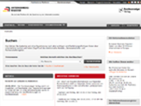 Screenshot der Webseite des Unternehmensregisters