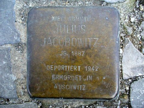 Stolperstein für Julius Jacobowitz