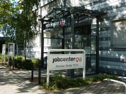 Eingang Altonaer Straße (Bild: Jobcenter Berlin Spandau)